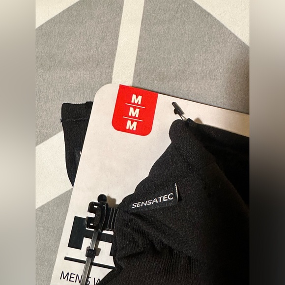 HEAD Men’s Waterproof Hybrid Gloves-Black/ Size: Medium (NWT) - Picture 6 of 8